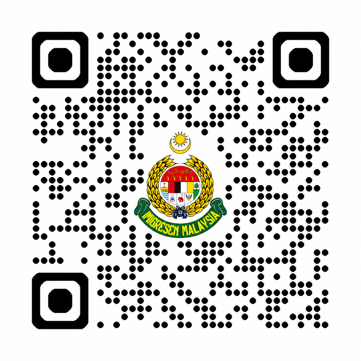 QR Code Borang Daftar Pelawat